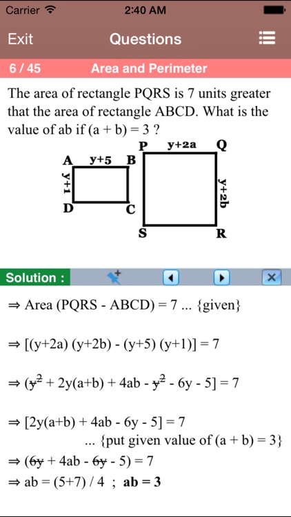 PSAT Math Aptitude screenshot-3