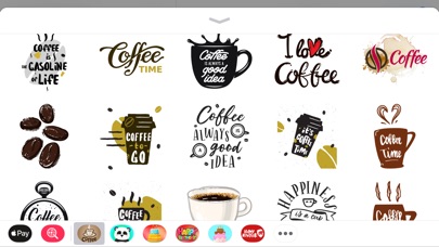 Coffeemoji iMessage Stickers screenshot 4