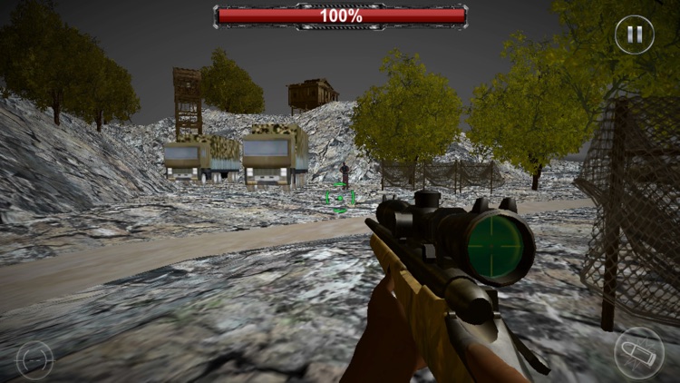 Legend of infantry Sniper War Hero: Survival Game