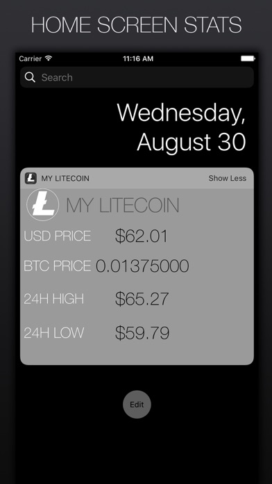 My Litecoin - Crypto Market Data screenshot 3