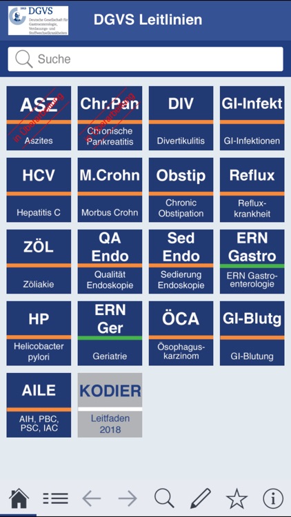 DGVS-Leitlinien