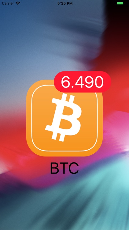 Bitcoin - Live Badge Price