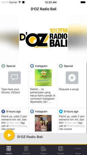 D'OZ Radio Bali