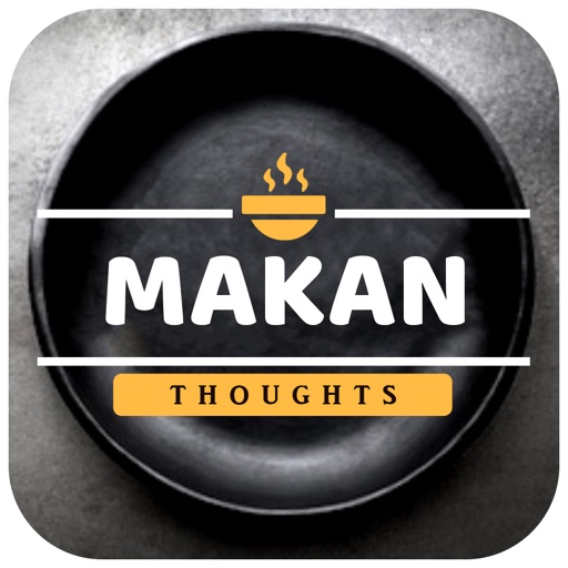 Makan Thoughts iStickers iOS App