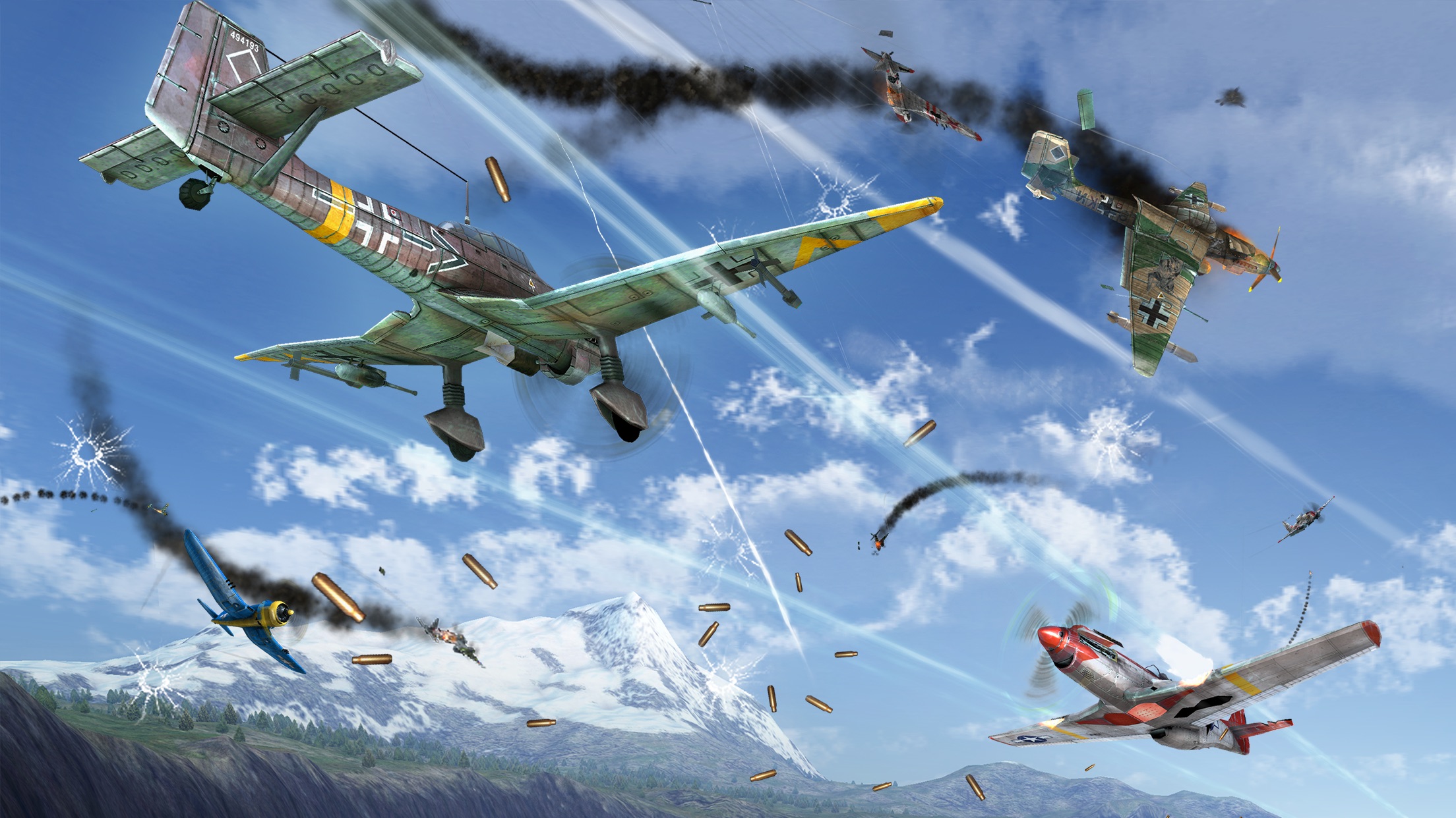 Screenshot do app Sky Gamblers: Storm Raiders