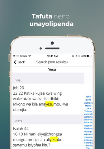 Get Swahili Bible - náhled
