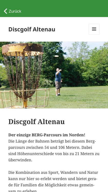 DiscGolf Altenau