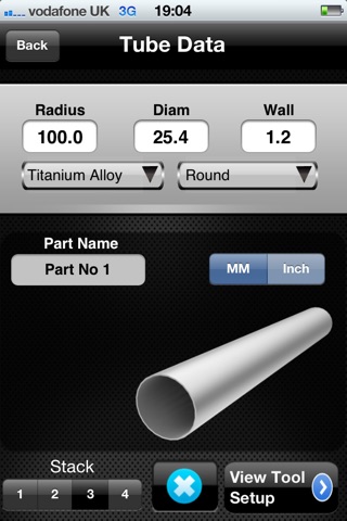 Tube Tooling Calculator Pro screenshot 2