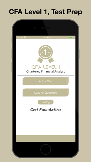 CFA Level 1 Test Prep(圖1)-速報App