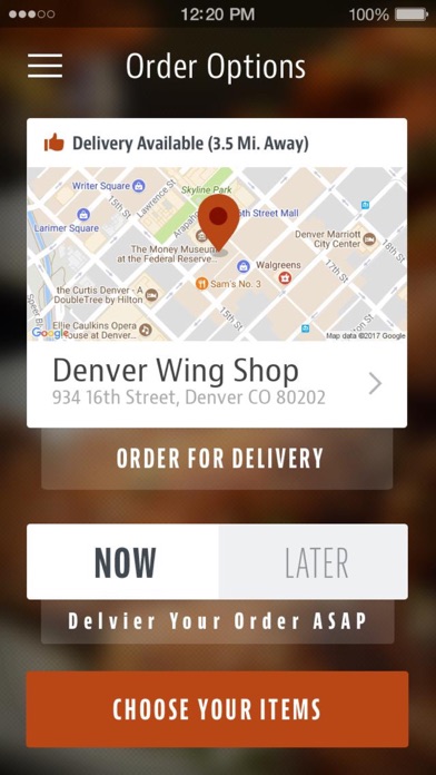 Denver Wing Shop screenshot 2