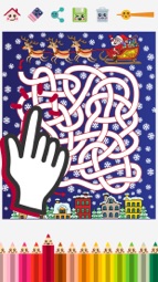 Christmas mazes & puzzle Captura de tela 2