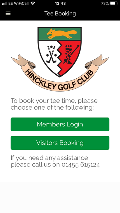Hinckley Golf Club Members App screenshot 2