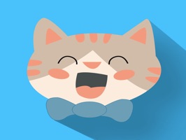 Face cats emoji for iMessage
