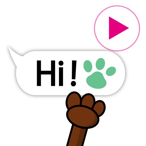Animal hand 2 Stickers