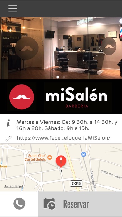 miSalón · BarberShop screenshot 2