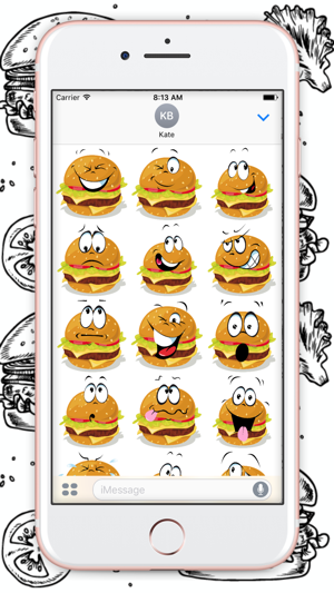 Burger Emojis(圖1)-速報App