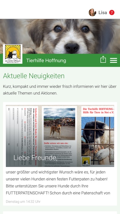 Tierhilfe Hoffnung