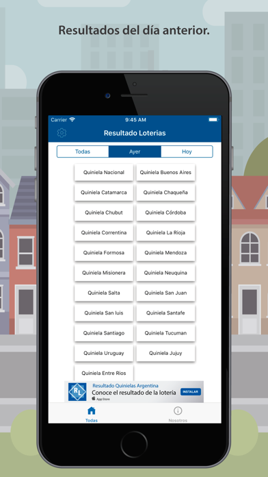 Resultado Quinielas Argentinas screenshot 2