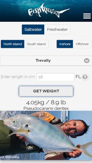 Fishweights New Zealand(圖1)-速報App