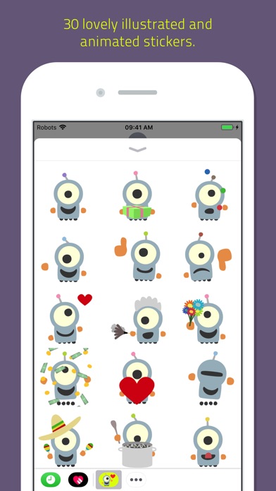 Emoji Bots animated screenshot 3