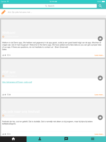 Almanapp Public - náhled