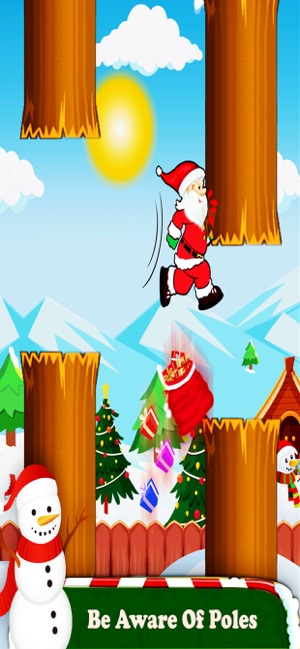 Christmas Games Flying Santa(圖4)-速報App