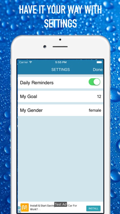 Water Reminder - Simply Drink