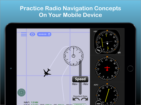 Nav Trainer - instrument navigation for pilots screenshot