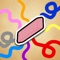 Use your finger like an eraser and swipe over and across the figures that get drawn on the screen