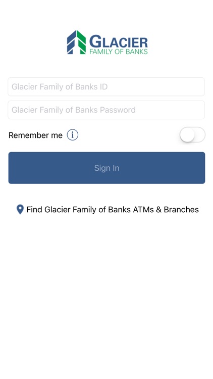Glacier Family of Banks