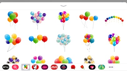 Colorful Balloons Text Sticker screenshot 3