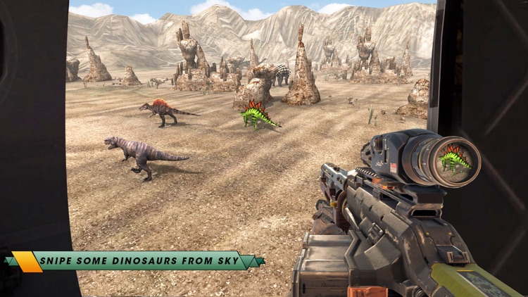 Wild Dinosaur Hunt Helicopter screenshot-4