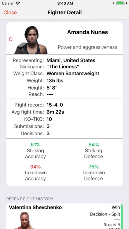 MMA Calendar screenshot-4