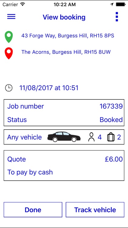 Corporate Cars Taxi-Mid Sussex screenshot-3