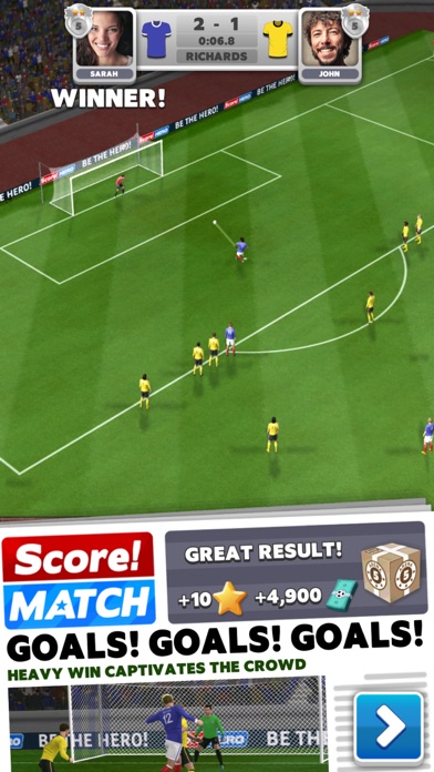 Score! Match - PvP Soccer screenshot 1