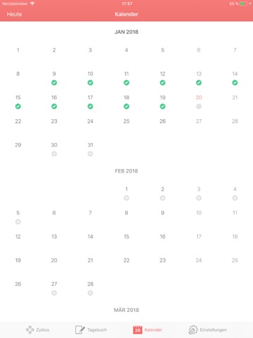 Contraceptive Ring Diary screenshot 3