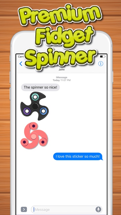 Premium Fidget Spinner – Collection Stickers