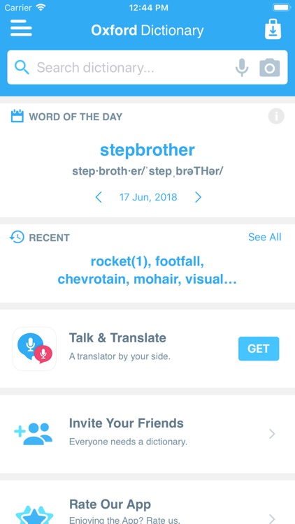 Oxford American Dict. & Thes. screenshot-4