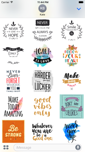 Animated INSPIRATIONAL Daily Quotes Stickers Pack(圖3)-速報App