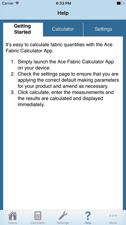 ACE Fabric Calculator screenshot-4