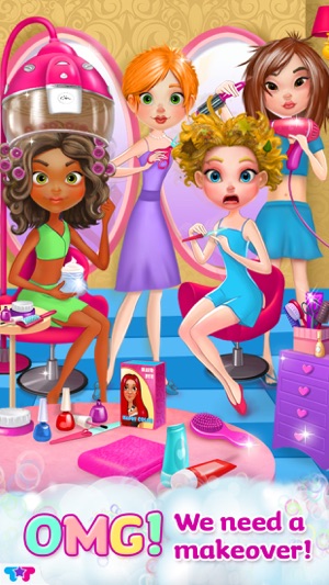 Crazy Hair Salon Makeover(圖2)-速報App