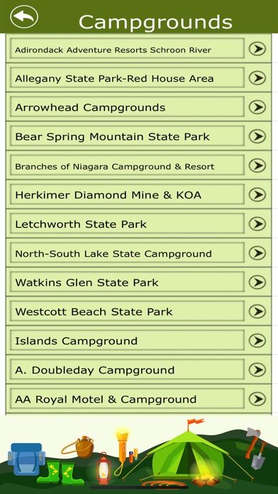 New York Campgrounds & Trails screenshot 3