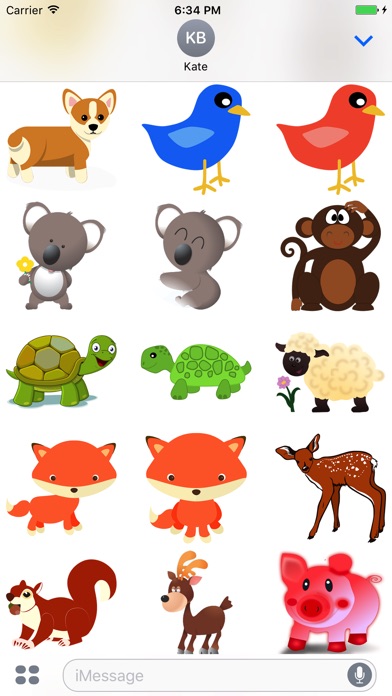 Sticker Fun with Cute Animals screenshot 3