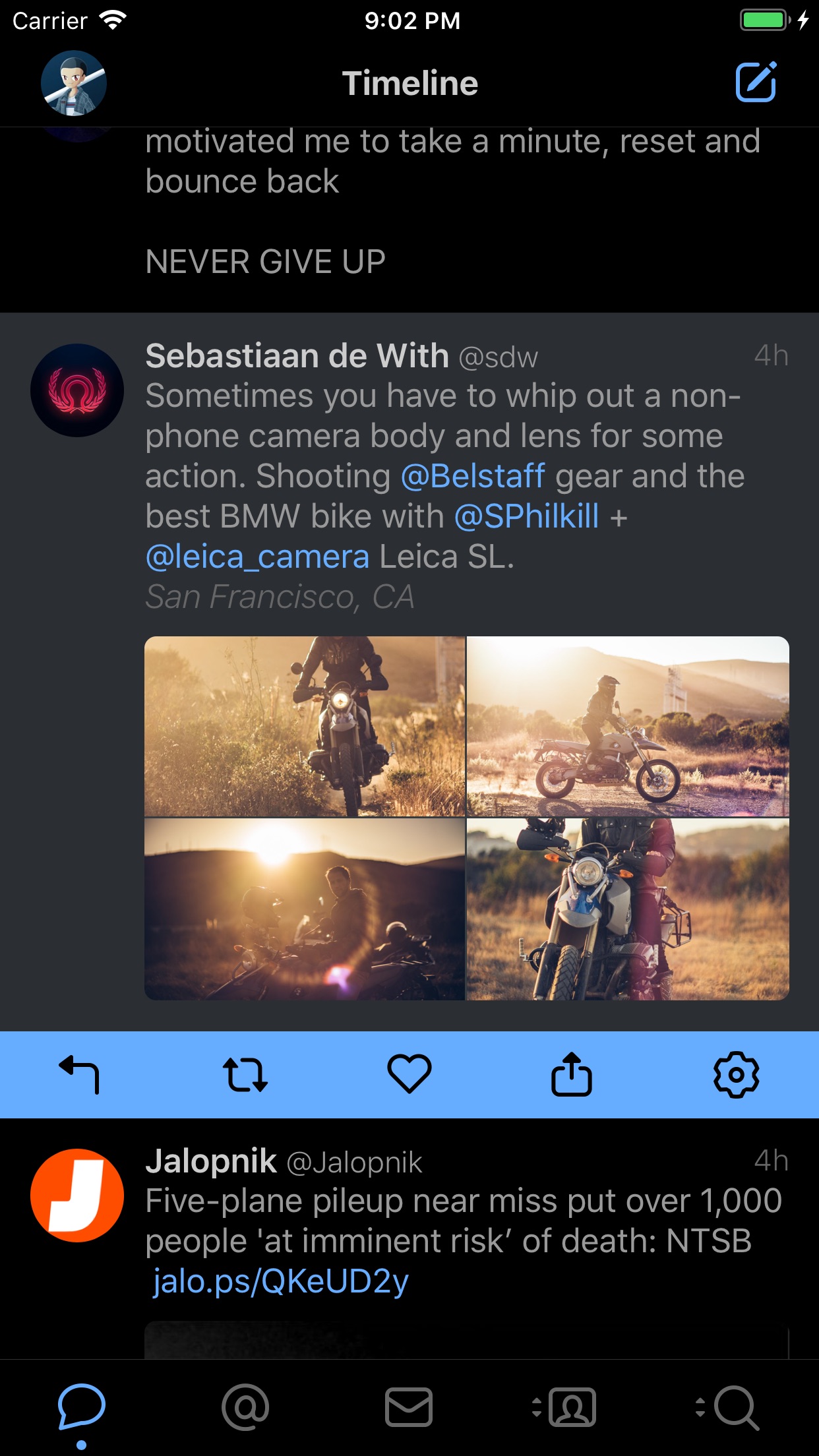 Screenshot do app Tweetbot 5 for Twitter