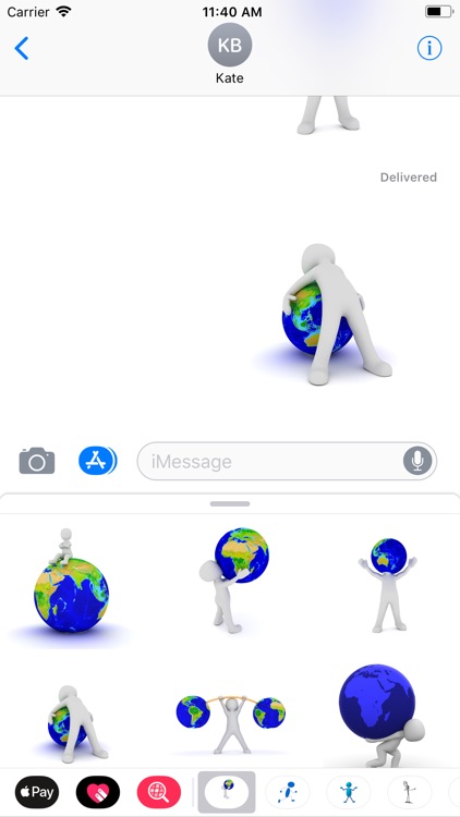 Earth and Human Sticker Pack screenshot-4