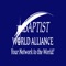 Welcome to the official Baptist World Alliance application for the iPhone, and iPad