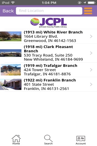 Johnson Co Public Library (IN) screenshot 4