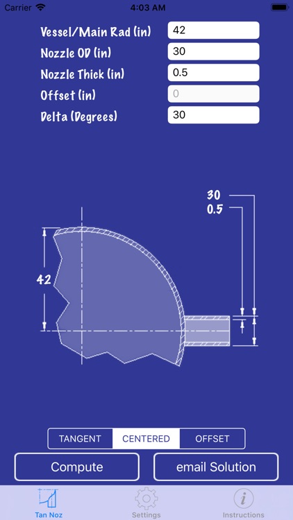 Tangential Nozzle