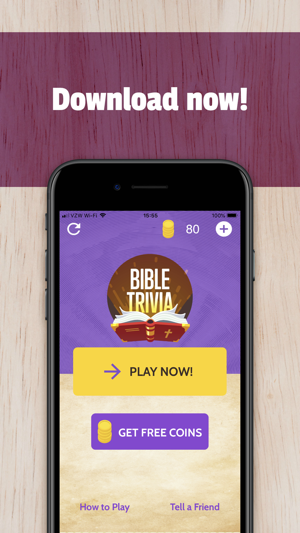 Bible Trivia App Game