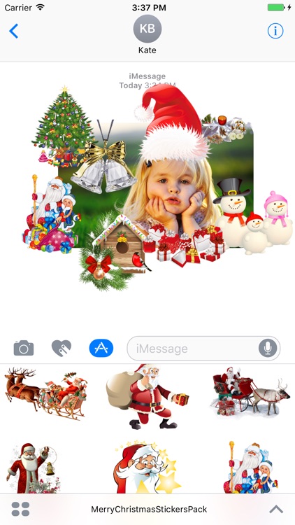 Merry Christmas Stickers Pack!